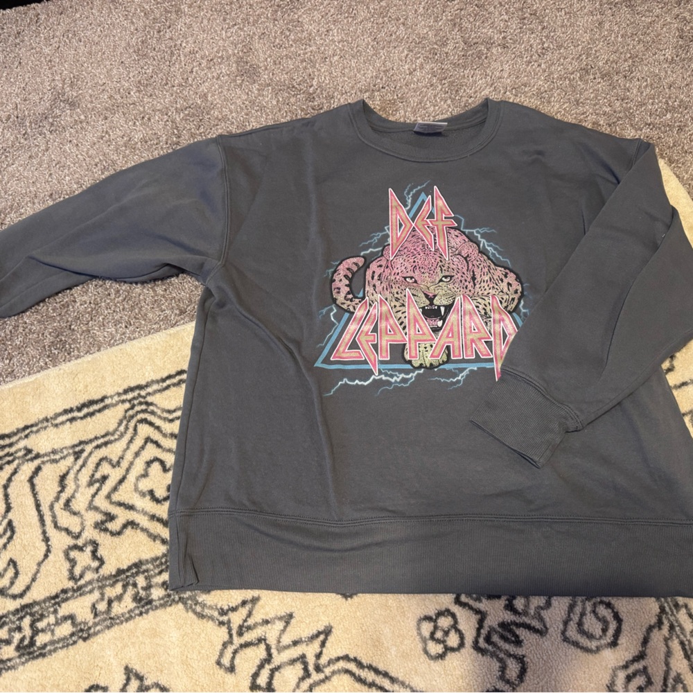 Graphic Women’s Sweatshirt - Charcoal Gray